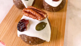 Energy ball gingerbread truffles
