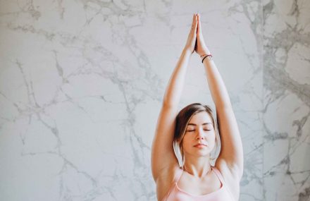 Femme faisant du sport