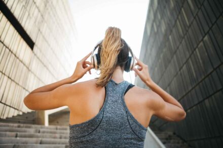 femme en train de faire du sport