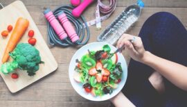 assiette sportive végétarienne