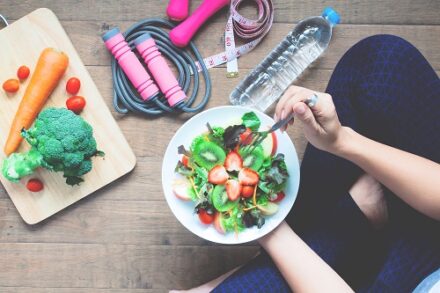 assiette sportive végétarienne