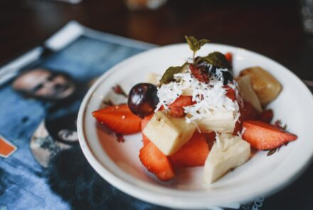 assiette de fruits