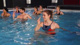 cours de sport en piscine