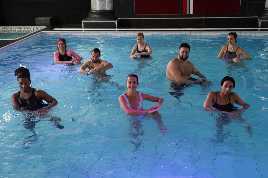 cours d'aquagym à Paris 17