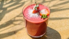 Smoothie fraise