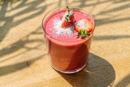 Smoothie fraise