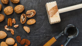assortiment de noix et amandes pour sportif