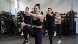 cours collectif en club de sport