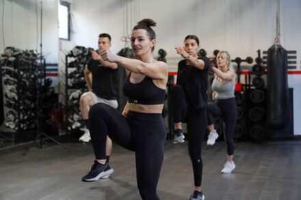 cours collectif en club de sport